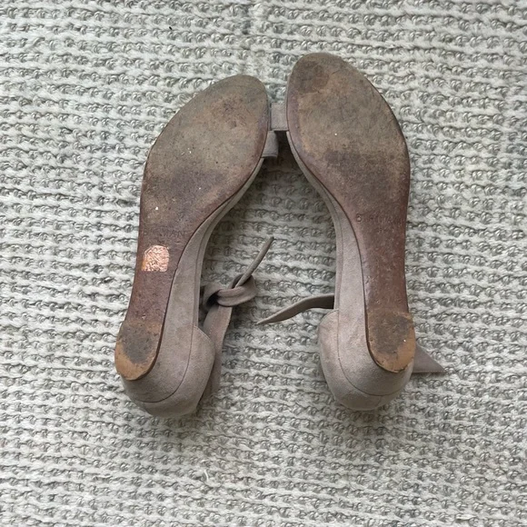 Alexandre Birman Clarita Suede Ankle Tie Sandals, Tan - Picture 9 of 9